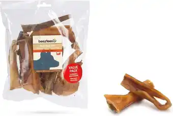 Intratuin Beeztees runderkophuid 12 cm 10 stuks aanbieding