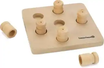 Intratuin Beeztees trainingsspel ozo hout 18 x 18 x 3 cm aanbieding