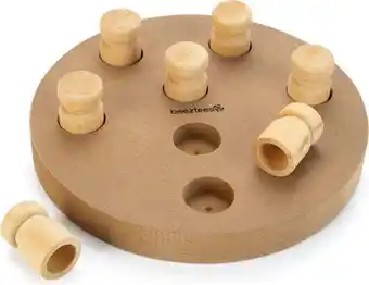 Intratuin Beeztees trainingsspel giono hout d 25 h 3 cm aanbieding