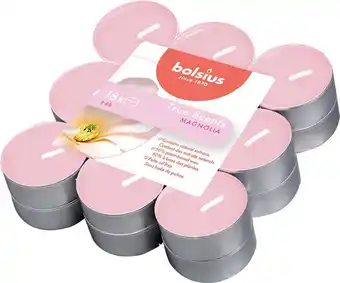 Intratuin Bolsius geurkaars true scents magnolia roze 4 uur 18 stuks aanbieding