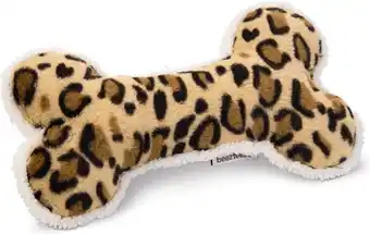 Intratuin Beeztees hondenpeelgoed safari stippy bruin 30 x 16 x 4 cm aanbieding