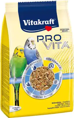 Intratuin Vitakraft vogelvoer pro vita parkiet 800 g aanbieding