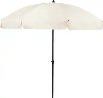 Intratuin Intratuin parasol haiti crème 80+uv d 200 cm aanbieding