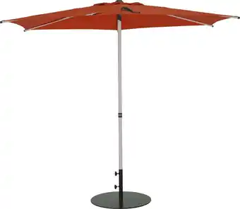 Intratuin Intratuin parasol bahia terracotta 50+uv d 270 cm aanbieding