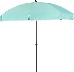 Intratuin Intratuin parasol haiti lichtblauw 80+uv d 200 cm aanbieding