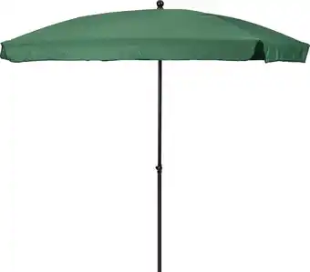 Intratuin Intratuin parasol cuba groen 80+uv 210 x 140 cm aanbieding