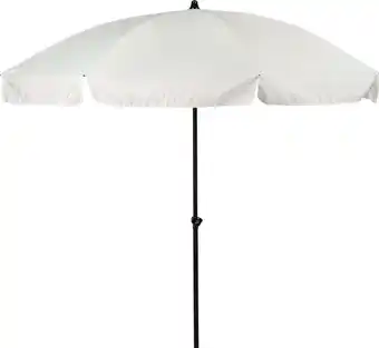 Intratuin Intratuin parasol haiti wit 80+uv d 200 cm aanbieding