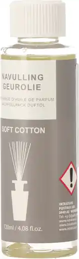 Intratuin Intratuin navulling geurstokken soft cotton 120 ml aanbieding