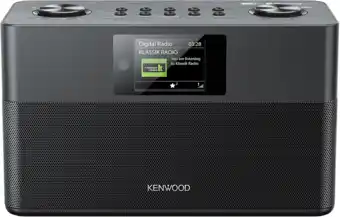 MediaMarkt Kenwood cr-st80 dab-radio zwart aanbieding