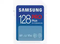 MediaMarkt Samsung pro plus 128gb 180mb/s sdxc aanbieding
