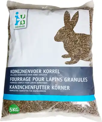 Intratuin Intratuin konijnenvoer korrel 5 kg aanbieding
