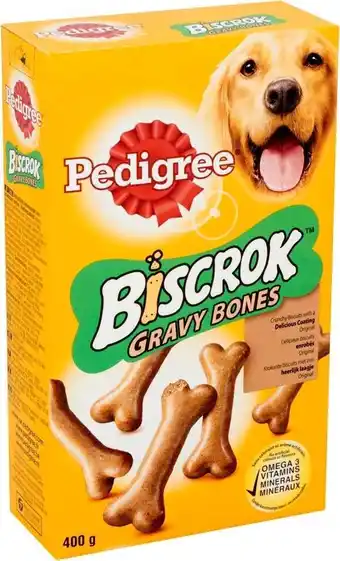 Intratuin Pedigree biscrok gravy bones 400 g aanbieding
