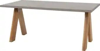 Intratuin Intratuin eettafel wout grijs 180 x 90 x 77 cm aanbieding