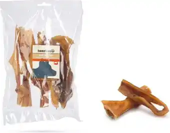 Intratuin Beeztees runderkophuid 20 cm 5 stuks aanbieding