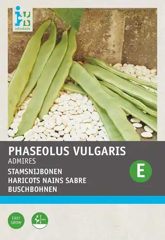 Intratuin Intratuin groentezaad stoksnijboon (phaseolus vulgaris 'admires') aanbieding