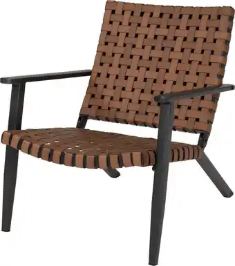 Intratuin Intratuin loungestoel huub aluminium bruin aanbieding