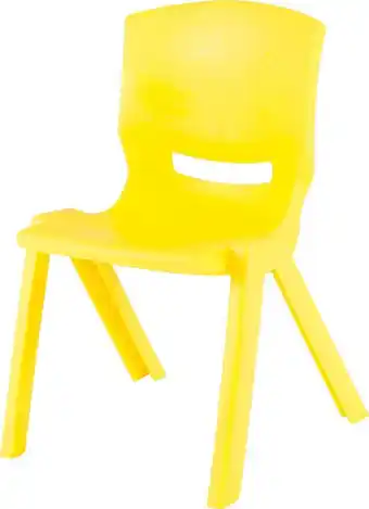 Intratuin Intratuin stapelstoel sky geel voor kinderen aanbieding