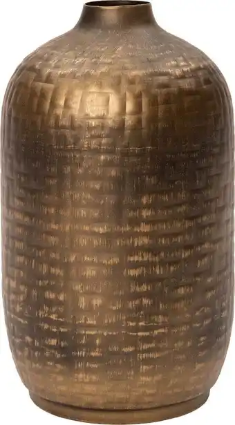 Intratuin Intratuin vaas kian goud / brons d 18 h 32 cm aanbieding