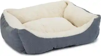 Intratuin Beeztees kattenmand mogina grijs 45 x 37 x 18 cm aanbieding