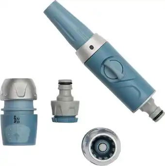 Intratuin Intratuin premium waterstartset 4-delig grijs/blauw aanbieding