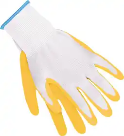 Intratuin Talen tools tuinhandschoenen maat m foam/latex oranje aanbieding
