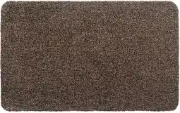 Intratuin Schoonloopmat aqua-luxe taupe 50 x 80 cm aanbieding