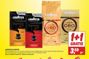 Dekamarkt LAVAZZA KOFFIE aanbieding