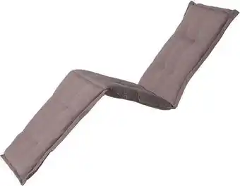 Intratuin Madison ligbedkussen panama taupe 200 x 65 cm aanbieding