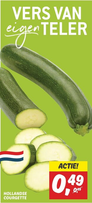 Dekamarkt HOLLANDSE COURGETTE aanbieding