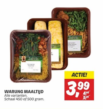 Dekamarkt WARUNG MAALTIJD Schaal 450 of 500 gram. aanbieding