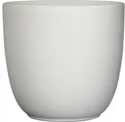 Intratuin Everydays pot d 28 h 25 cm mat wit aanbieding