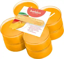 Intratuin Bolsius geurkaars true scents mango geel 8 uur 8 stuks aanbieding