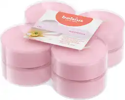 Intratuin Bolsius geurkaars true scents magnolia roze 8 uur 8 stuks aanbieding