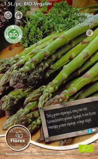 Intratuin Florex bio asperges (asparagus 'vitalim') aanbieding