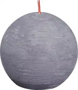 Intratuin Bolsius bolkaars rustiek shine paars 25 uur d 7,6 h 7,1 cm aanbieding