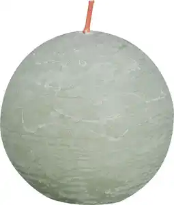 Intratuin Bolsius bolkaars rustiek shine groen 25 uur d 7,6 h 7,1 cm aanbieding
