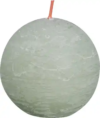 Intratuin Bolsius bolkaars rustiek shine groen 25 uur d 7,6 h 7,1 cm aanbieding