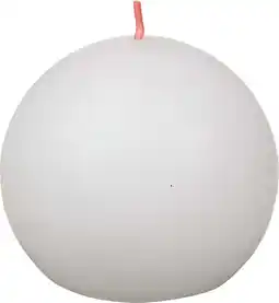 Intratuin Bolsius bolkaars rustiek shine wit 25 uur d 7,6 h 7,1 cm aanbieding