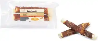 Intratuin Beeztees kauwstick rund met eend 15 cm 2 stuks aanbieding