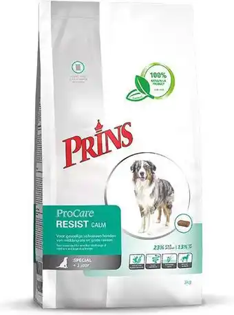 Intratuin Prins hondenvoer procare resist calm 3 kg aanbieding