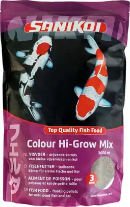 Intratuin Velda visvoer sanikoi colour hi-grow 3 mm 3 l aanbieding