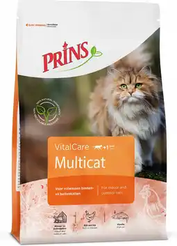 Intratuin Prins kattenvoer vitalcare multicat 1,5 kg aanbieding