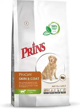 Intratuin Prins procare grainfree skin & coat 3 kg aanbieding