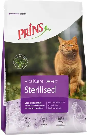 Intratuin Prins vitalcare sterilised 1,5 kg aanbieding