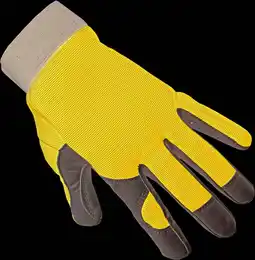 Intratuin Intratuin tuinhandschoenen maat l kalfsplitleer aanbieding