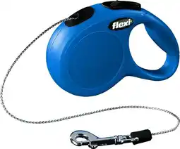 Intratuin Flexi rollijn classic cord xs 3 meter blauw aanbieding