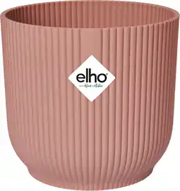 Intratuin Elho bloempot vibes roze d 18,3 h 16,8 cm aanbieding
