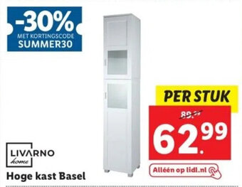 Lidl LIVARNO home Hoge kast Basel aanbieding