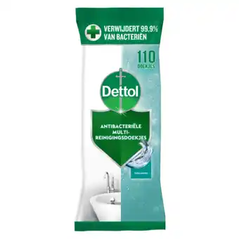 De Online Drogist Dettol power & fresh multi-reinigingsdoekjes oceaanfris maxi 110st aanbieding