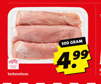 Boni Varkenshaas 500 gram aanbieding